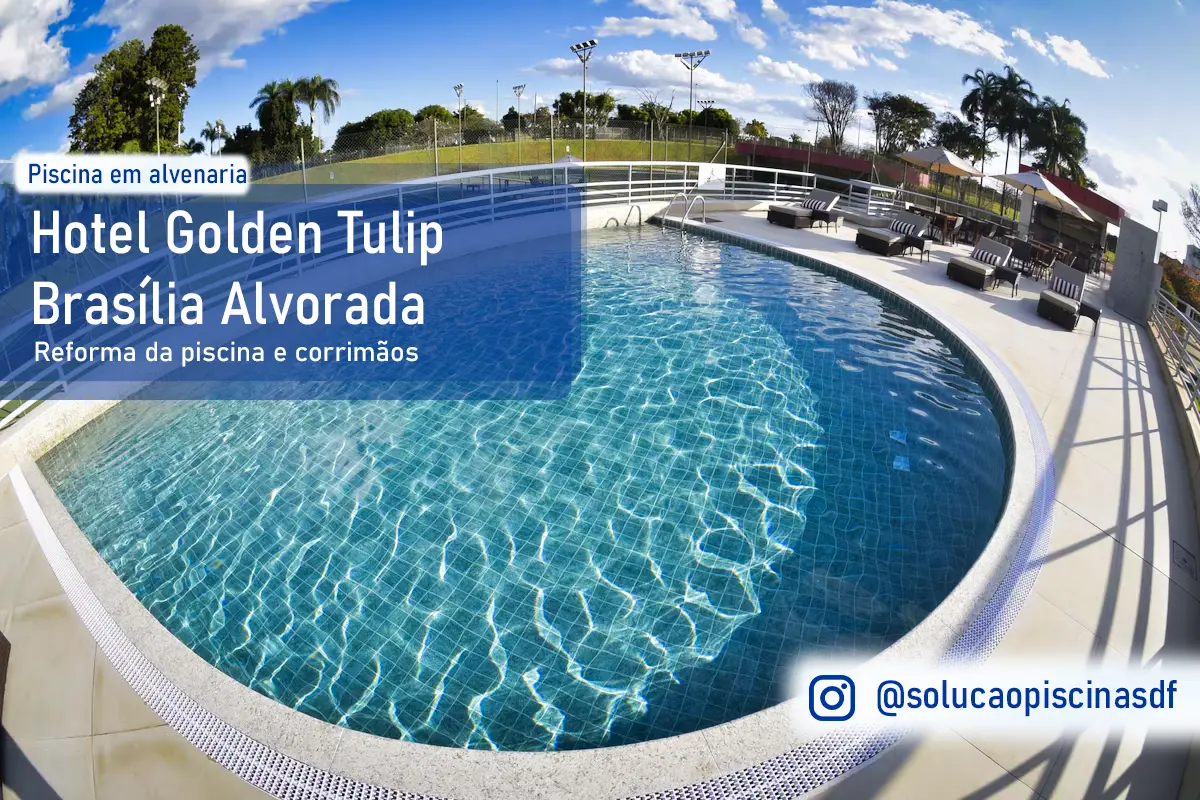 Piscina em alvenaria