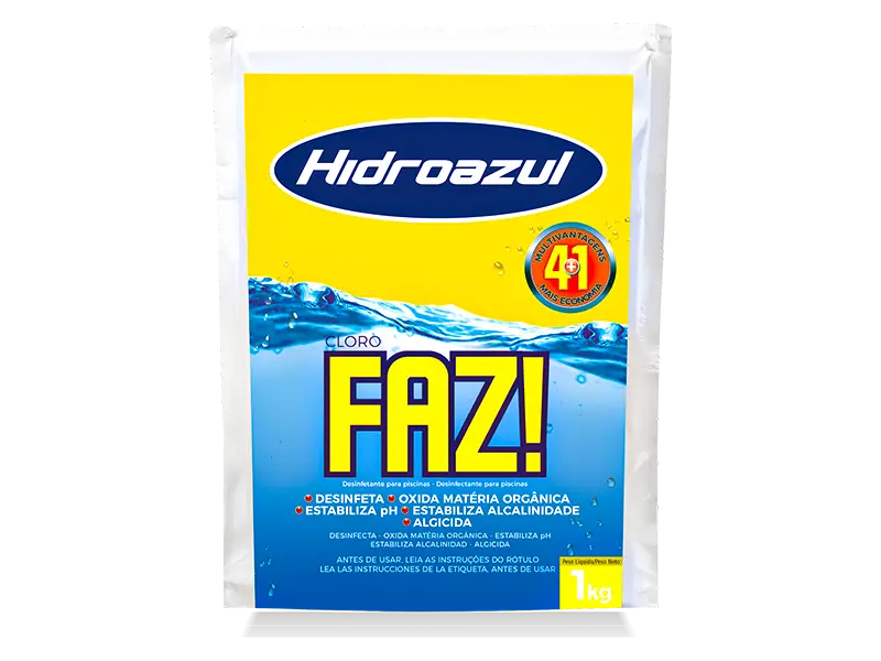 Cloro Faz (1 Kg) Hidroazul