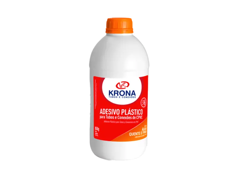 Adesivo Plástico Frasco 850g Krona