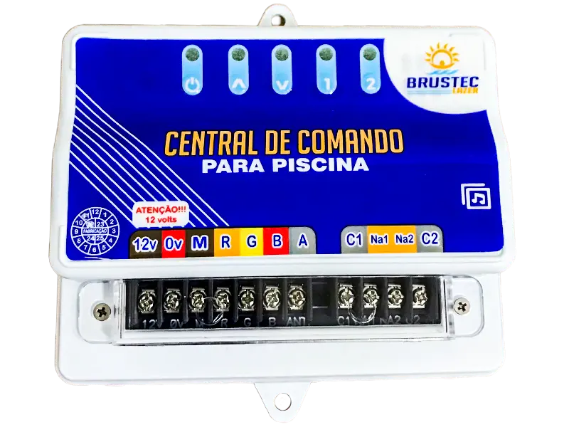 Central de Comando SMD com 2 Auxiliares - Brustec