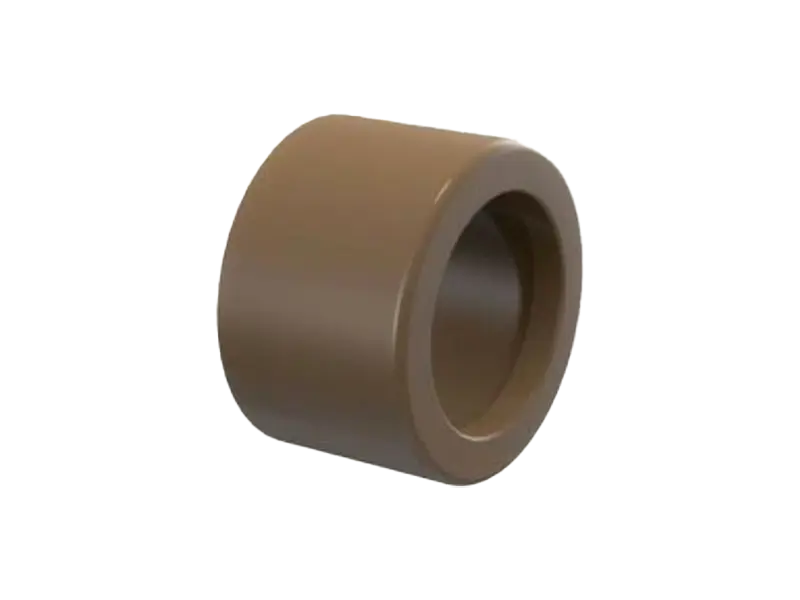 Bucha de Redução PVC Soldável Curta 32 x 25 mm Marrom