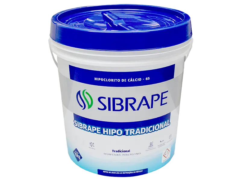 Cloro Hipoclorito 65% (10 KG) Sibrape