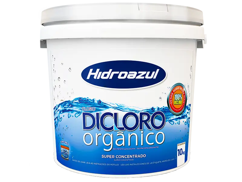 Cloro Orgânico (10 Kg) Hidroazul