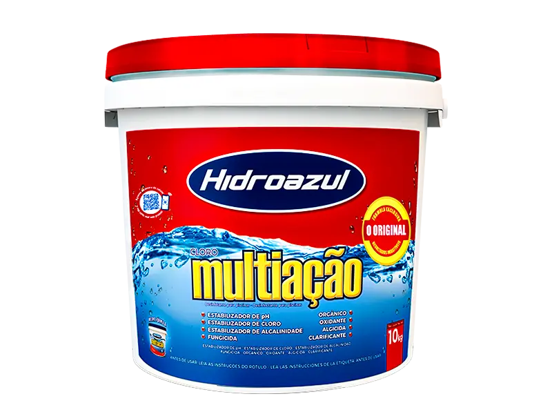 Cloro Multiação (10 Kg) Hidroazul