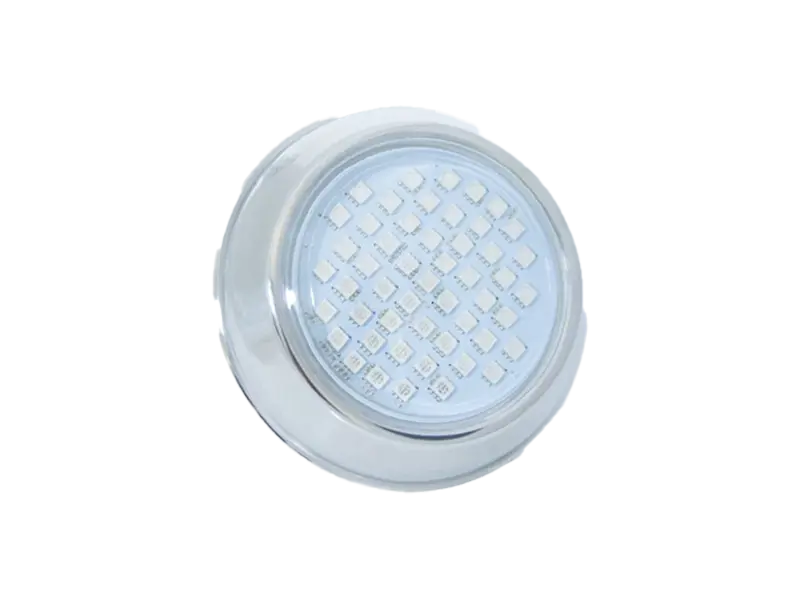 Refletor Power Led 9W (Azul-Inox) Brustec