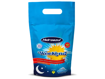 Weekend Desinfetante para Piscina 4 Kg Hidroazul