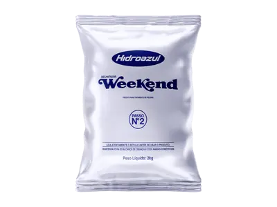 Weekend Desinfetante para Piscina 2,4 Kg Hidroazul