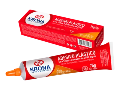 Adesivo CPVC Plástico Bisnaga 75g Krona