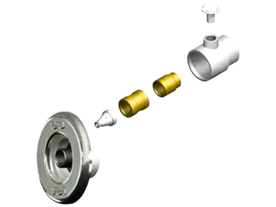 Dispositivo Hidro Inox/Abs Encaixe Tubo de 60 mm