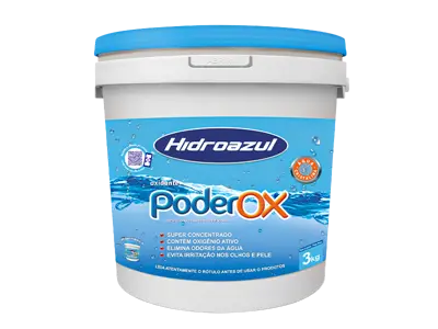 Poderox Balde 3kg Hidroazul