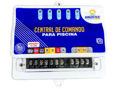 Central de Comando SMD com 2 Auxiliares - Brustec