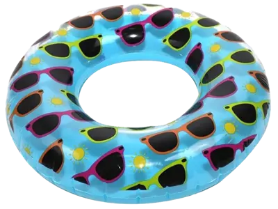 Boia Inflável Circular Óculos de Sol (Sem estoque)